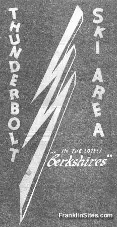 Thunderbolt Ski Area brochure cover (late 1950s)