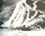 1963-64 Pleasant Mountain Trail Map