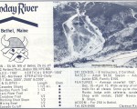 1970-71 Sunday River Trail Map