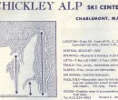 1968-69 Chickley Alp Trail Map