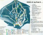 1976-77 Jiminy Peak Trail Map