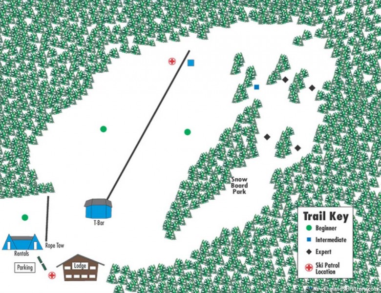 2005-06 Pine Ridge Trail Map