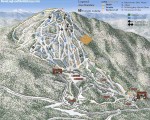 2000-01 Burke Mountain Trail Map