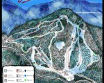 2013-14 Middlebury College Snow Bowl trail map