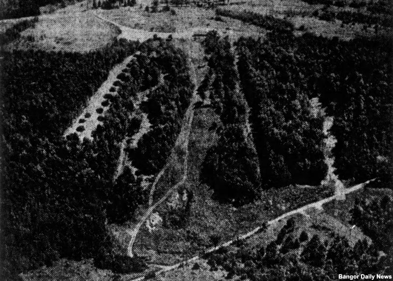 Colby College ski area expansion (fall 1965)