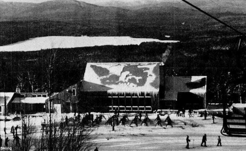 The base lodge circa the early 1980s