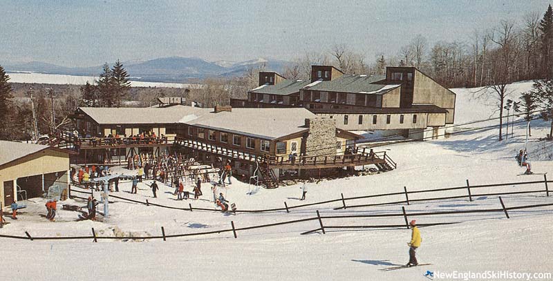 Big Squaw Mountain's base area in the 1970s