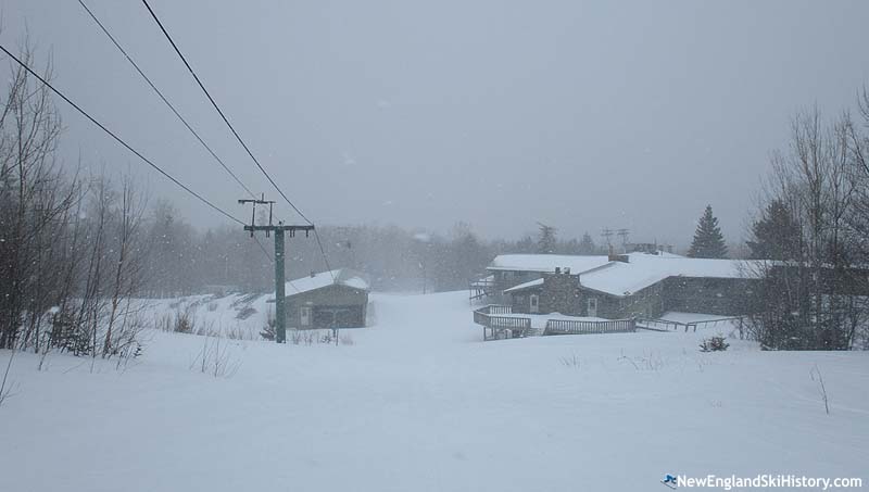 The abandoned upper base area (2019)