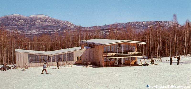 The lower base lodge circa the early 1960s