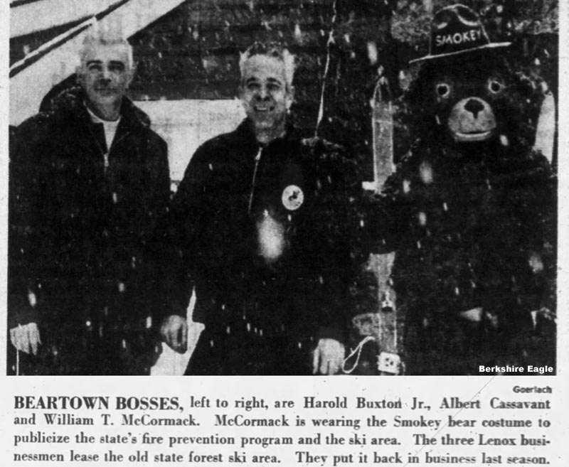 The Beartown Associates group in January 1963