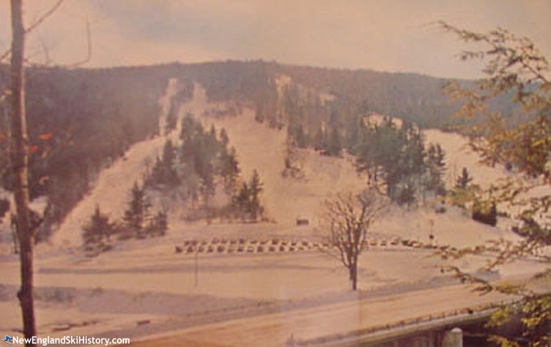A Berkshire Snow Basin postcard