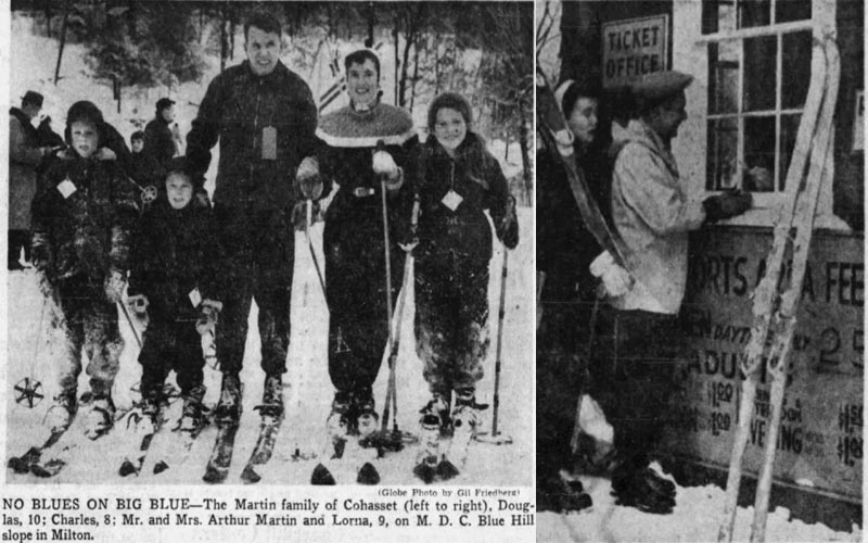 Blue Hills in January 1954