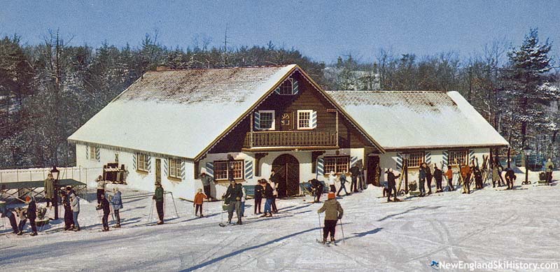 The base lodge circa the 1960s