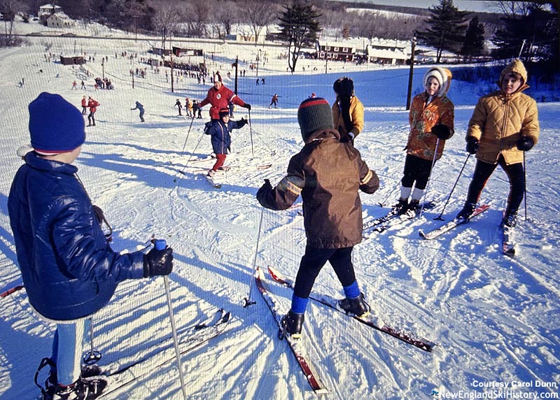 Ski school at Boston Hill