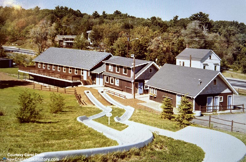 The former ski slopes behind Brightview Senior Living Facility