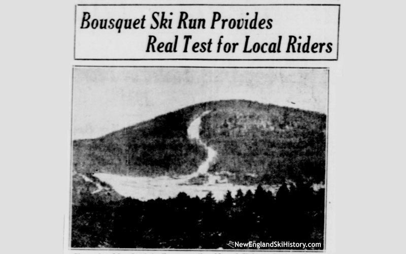 The new Bousquet Run (January 1935)