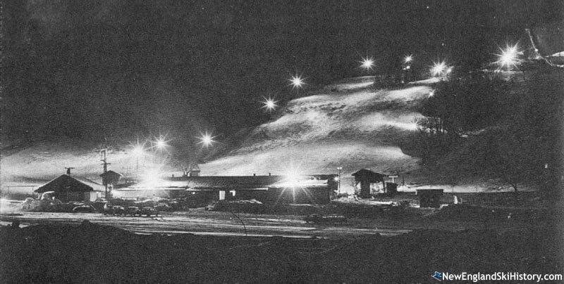 Night skiing in the 1970s