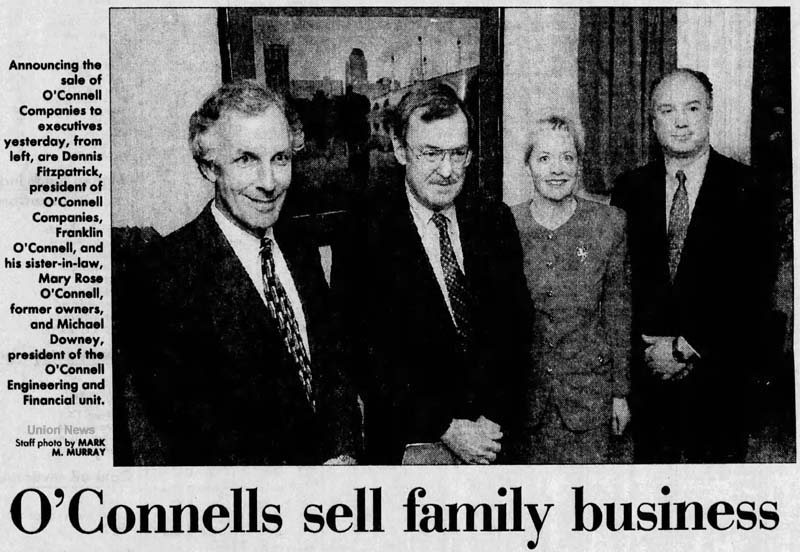 The O'Connell Companies press conference (January 7, 1997)