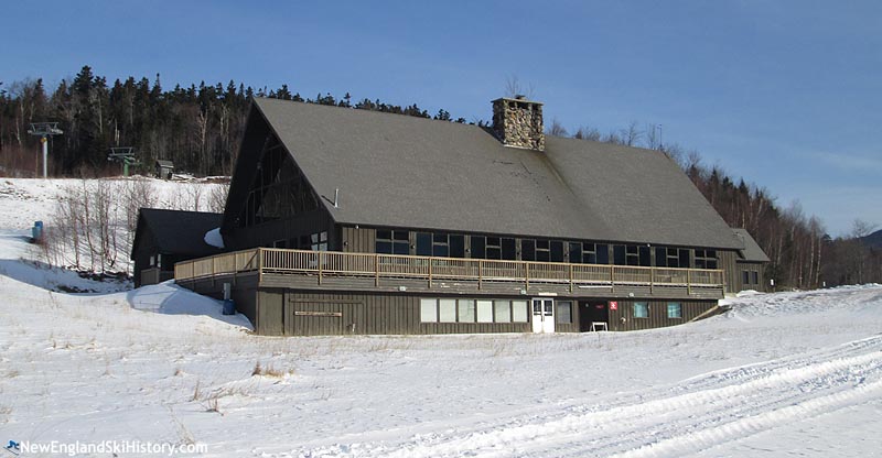 The base lodge in February of 2014