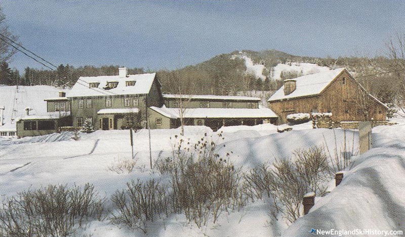 Whitney's Inn and Black Mountain circa the 1980s