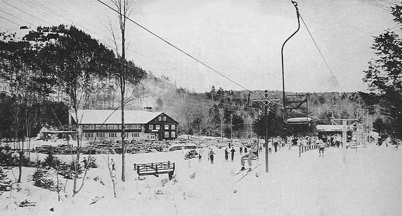 The Mt. Rowe single chairlift