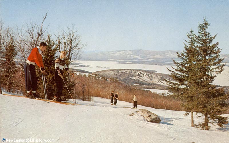 The slopes of Gunstock Mountain