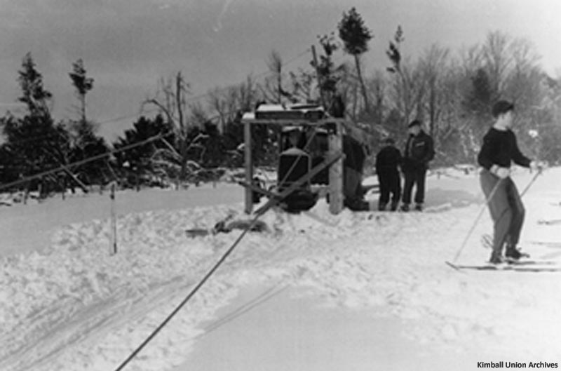 Early lift-served skiing at Kimball Union Academy