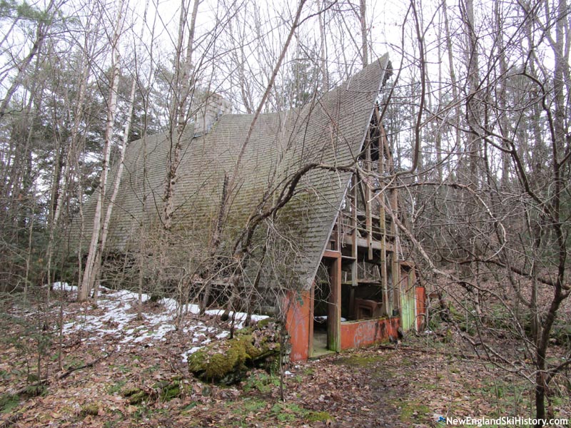 The former base lodge (2024)