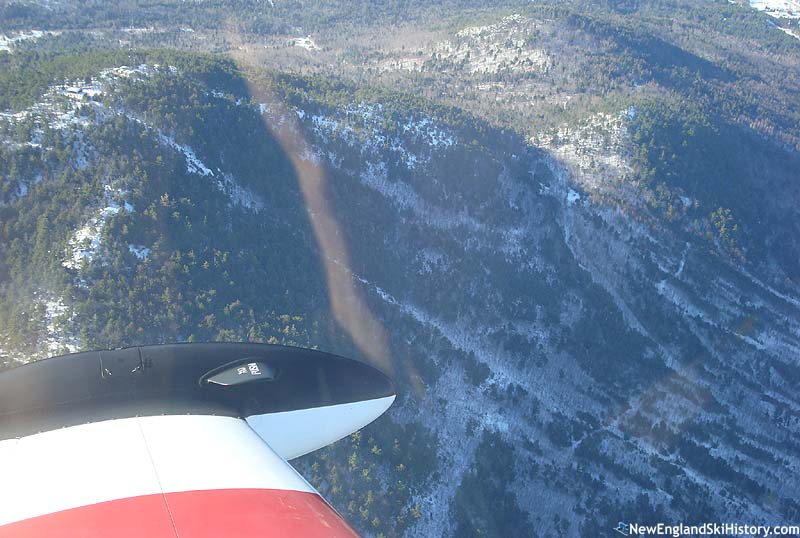 Mt. Whittier ski area from high above (2008)