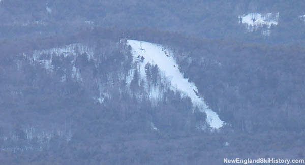 Rowell Hill as seen from Mt. Kearsarge (2015)