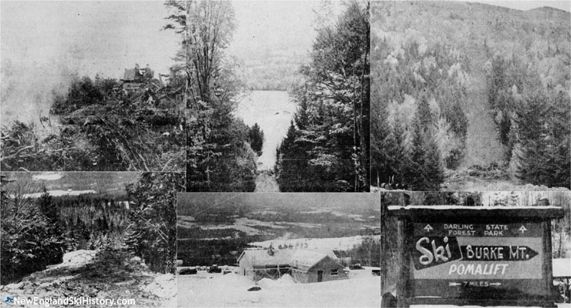 Development of Burke Mountain (1955-1956)