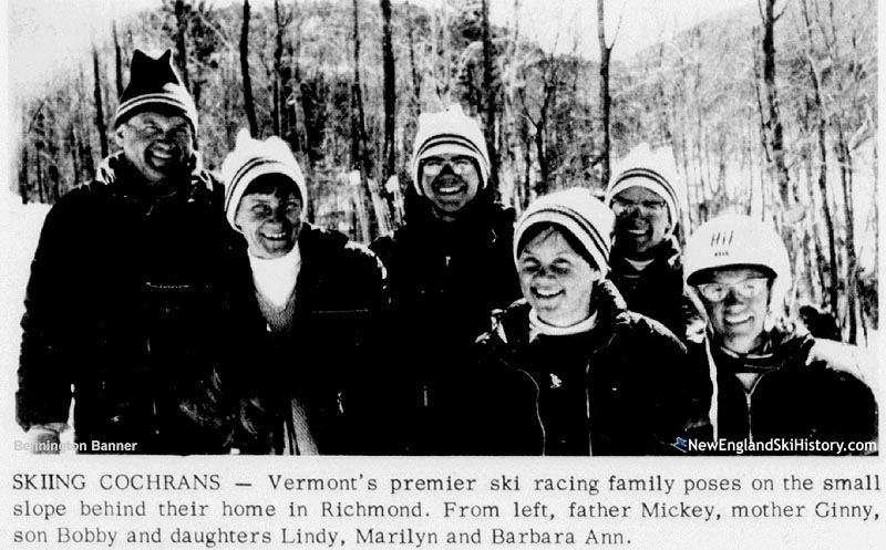 The Cochran family in 1966