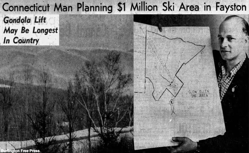 Walt Elliott showing early Glen Ellen plans