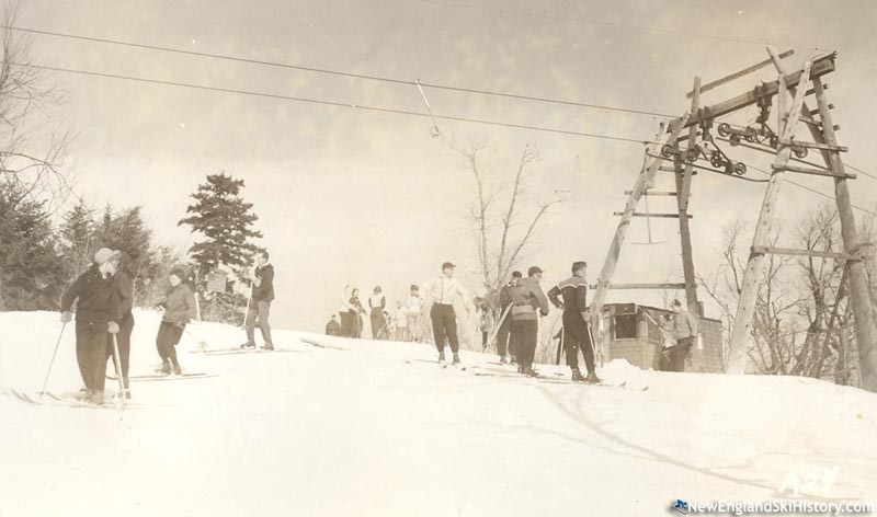 The Sugar T-Bar circa the 1950s