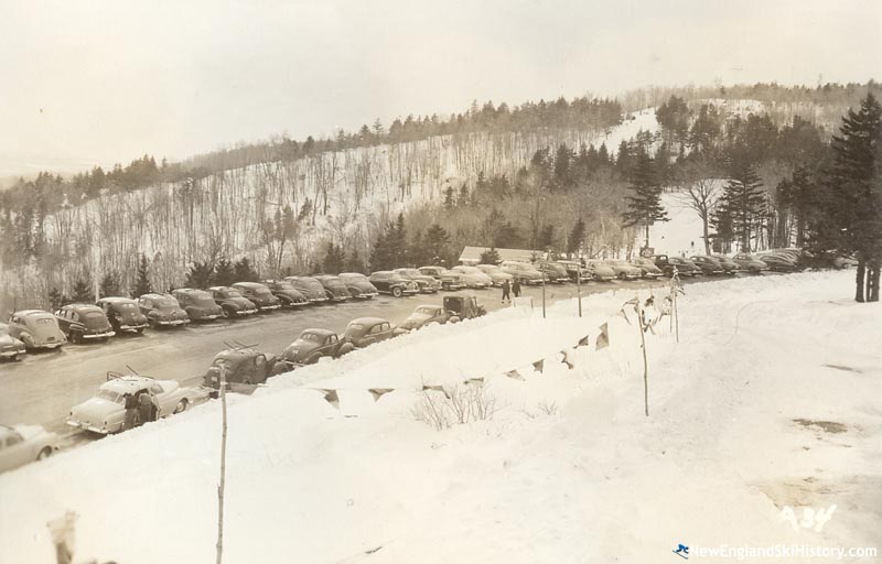 Early parking at Hogback