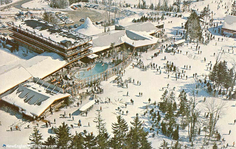 The Mount Snow base area circa the 1960s