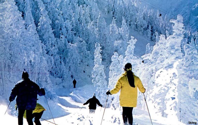 Madonna Mountain in the late 1960s