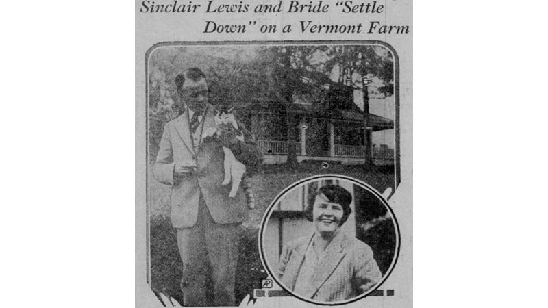 Sinclair Lewis and Dorothy Thompson circa 1928