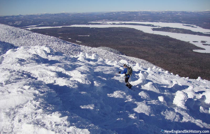 Northern slope of Avery Peak (January 2010)