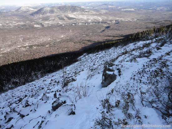 The northeast face of Mt. Abraham (2010)