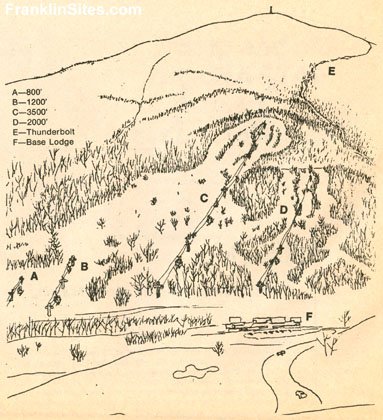 Map of Greylock Glen (1974)