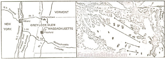 Overview map of Greylock Glen (1974)