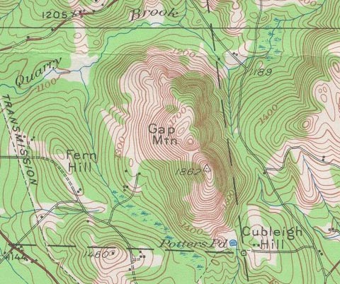 1949 USGS Topographic Map