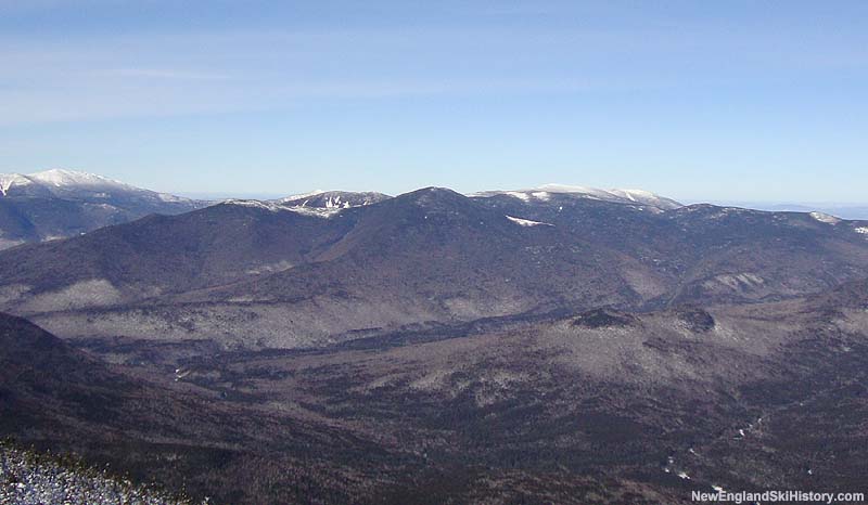 The eastern face of Mt. Bond as seen from Mt. Carrigain (2010)