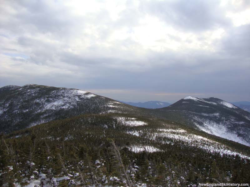 Mt. Bond and West Bond as seen from Mt. Guyot (2010)