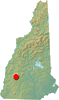Sunapee Mountain location map