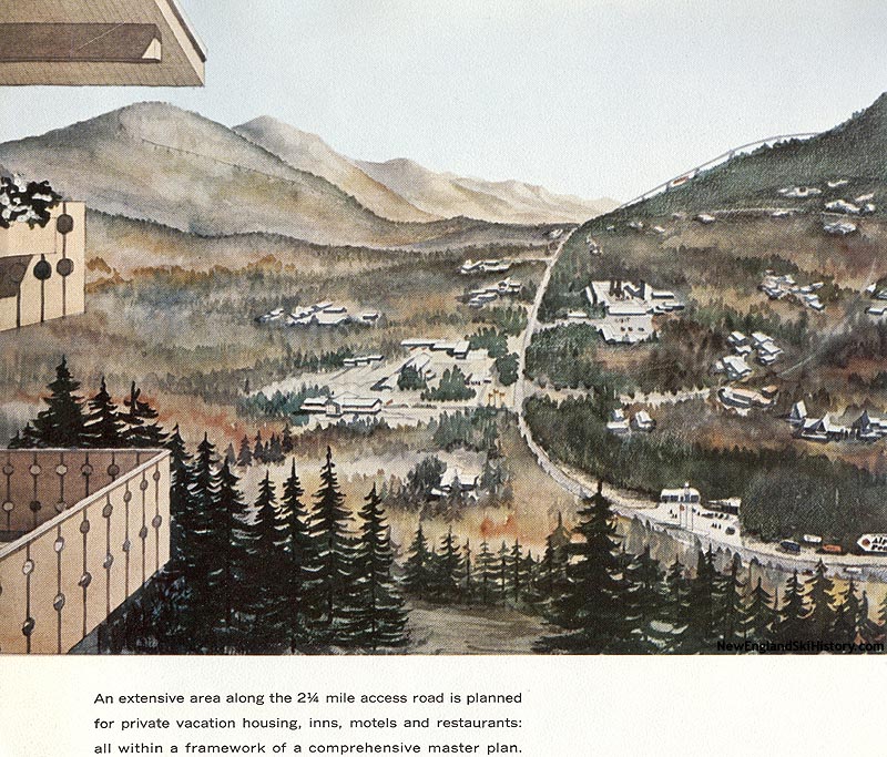 Willard Basin access road rendering (1964)