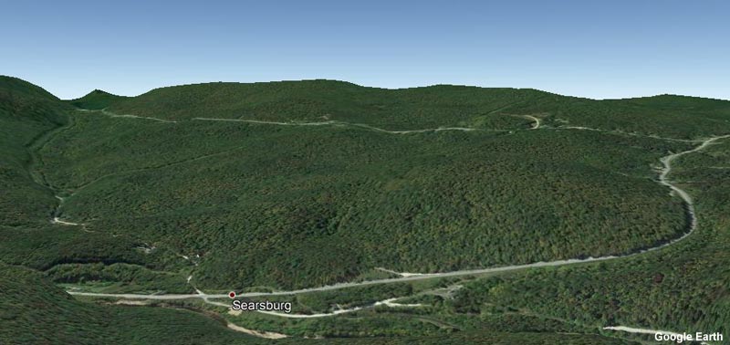 Google Earth Rendering of Searsburg