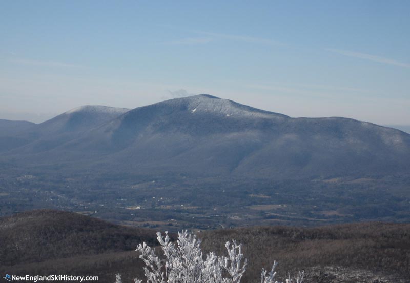 Mt. Equinox as seen from Bromley Mountain