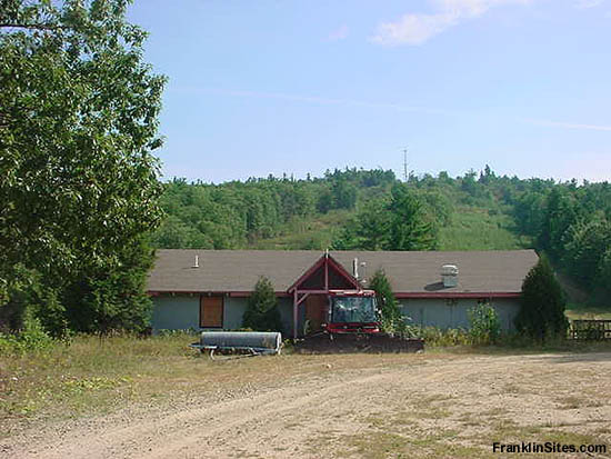 The ski area base lodge in 2002